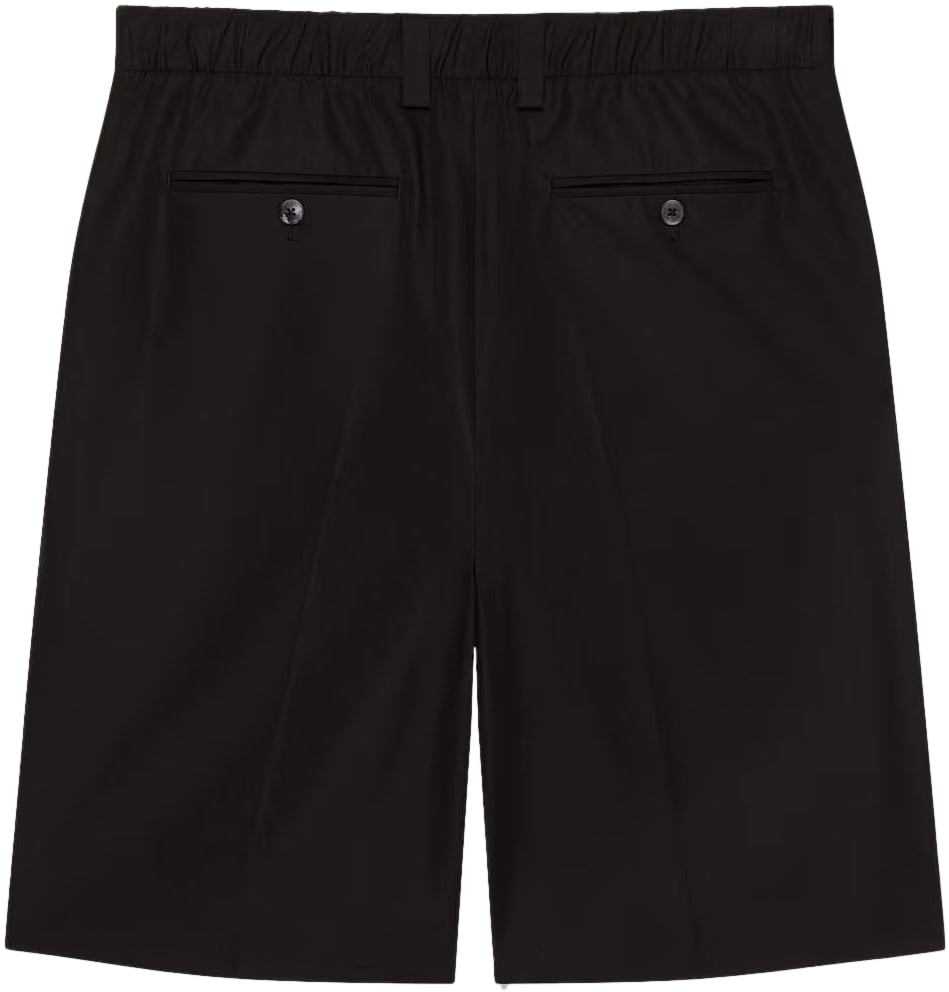 Givenchy Poplin Bermuda Shorts Zwart
