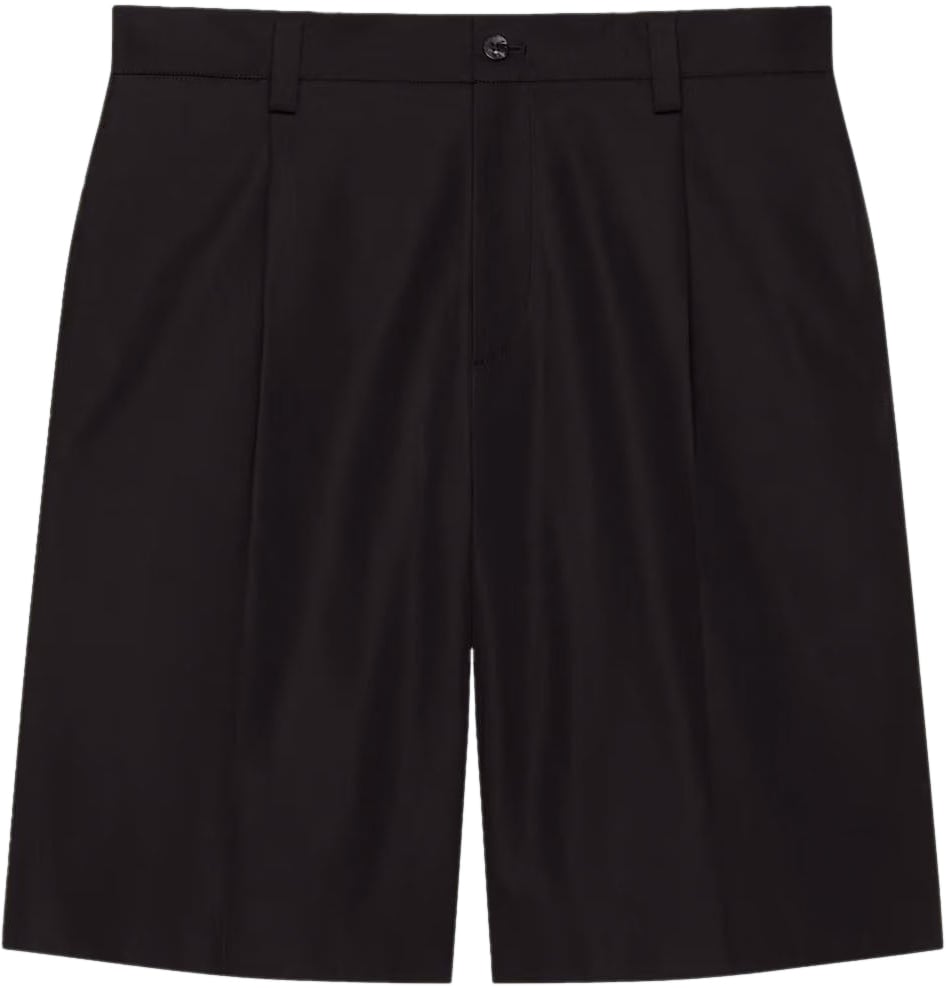 Givenchy Poplin Bermuda Shorts Zwart