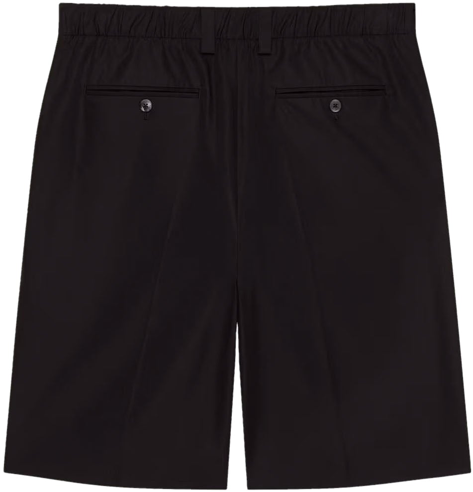 Givenchy Poplin Bermuda Shorts Zwart