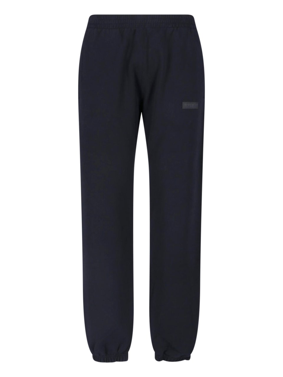 Givenchy Black Elastic Waist Cotton Sweatpants Zwart