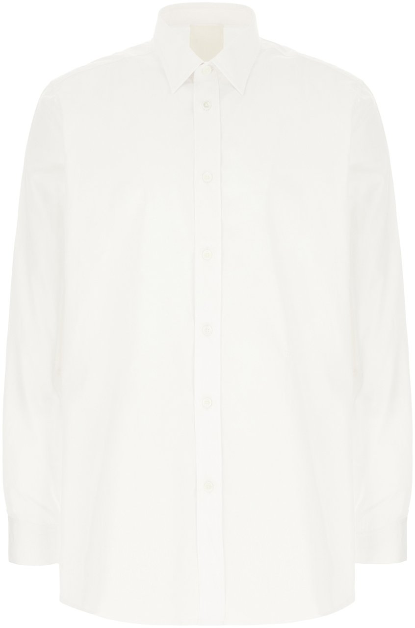 Givenchy Givenchy White poplin shirt Wit