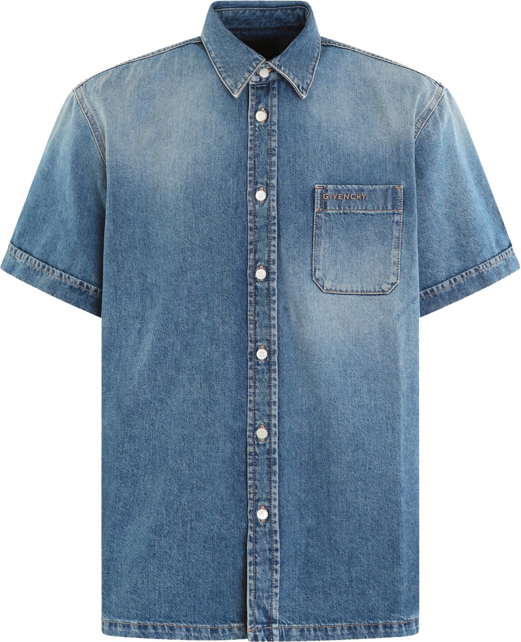 Givenchy Heren Givenchy Shirt Blauw Blauw