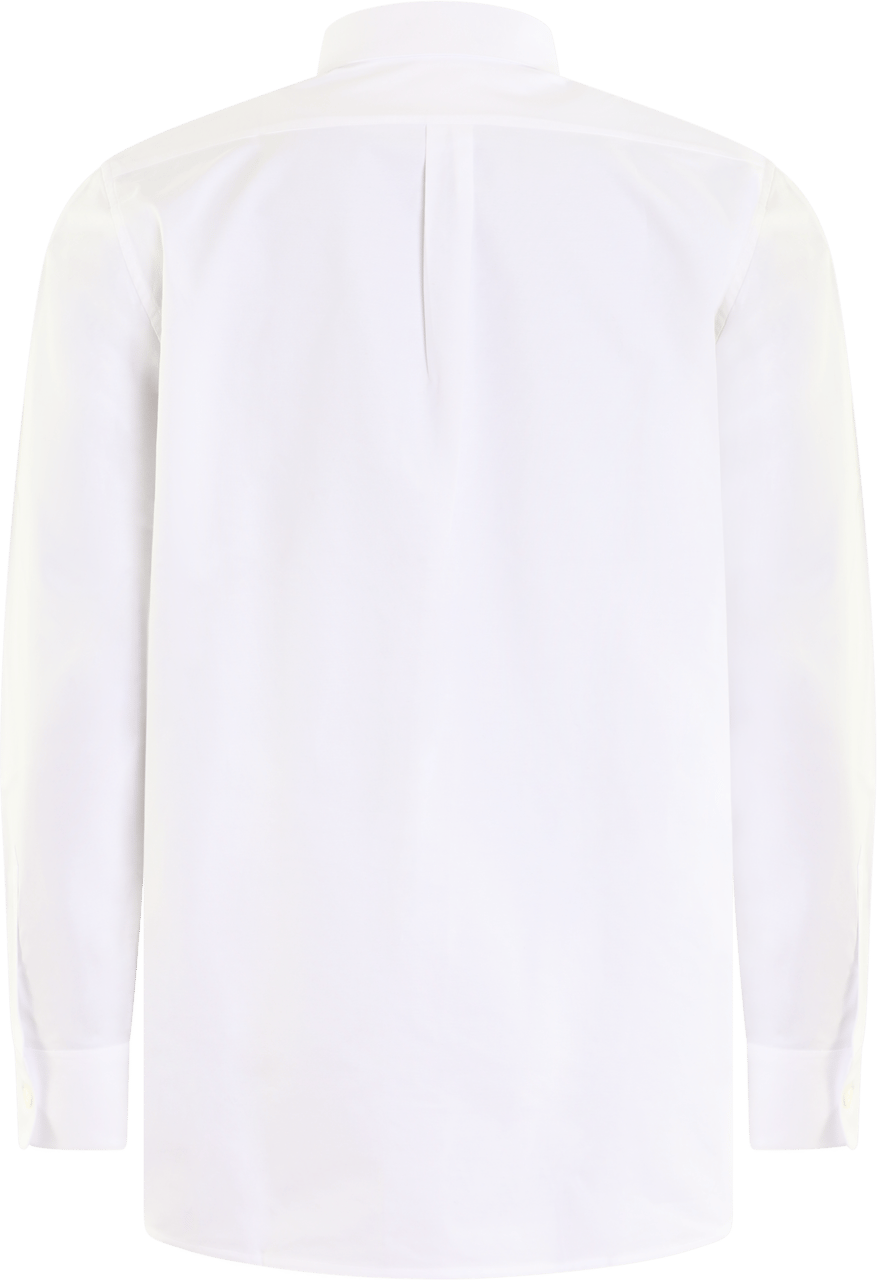 Givenchy Heren Shirt met 2G clip Wit Wit