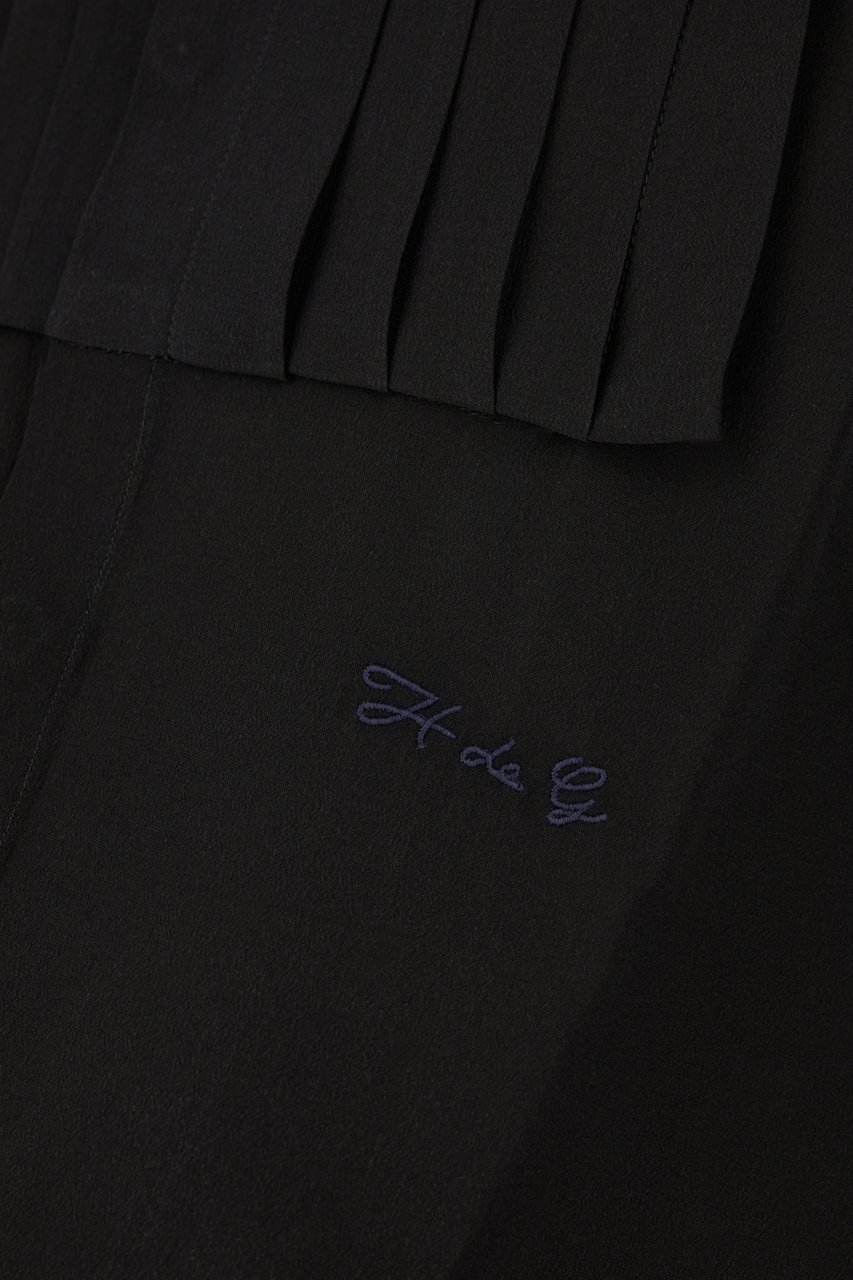 Givenchy Givenchy Black silk shirt Zwart