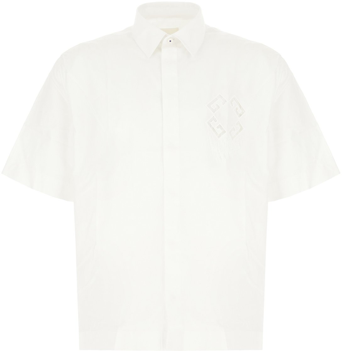 Givenchy Givenchy White poplin shirt Wit