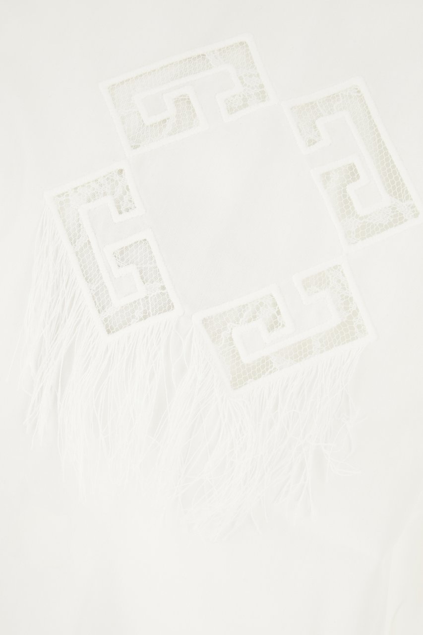 Givenchy Givenchy White poplin shirt Wit