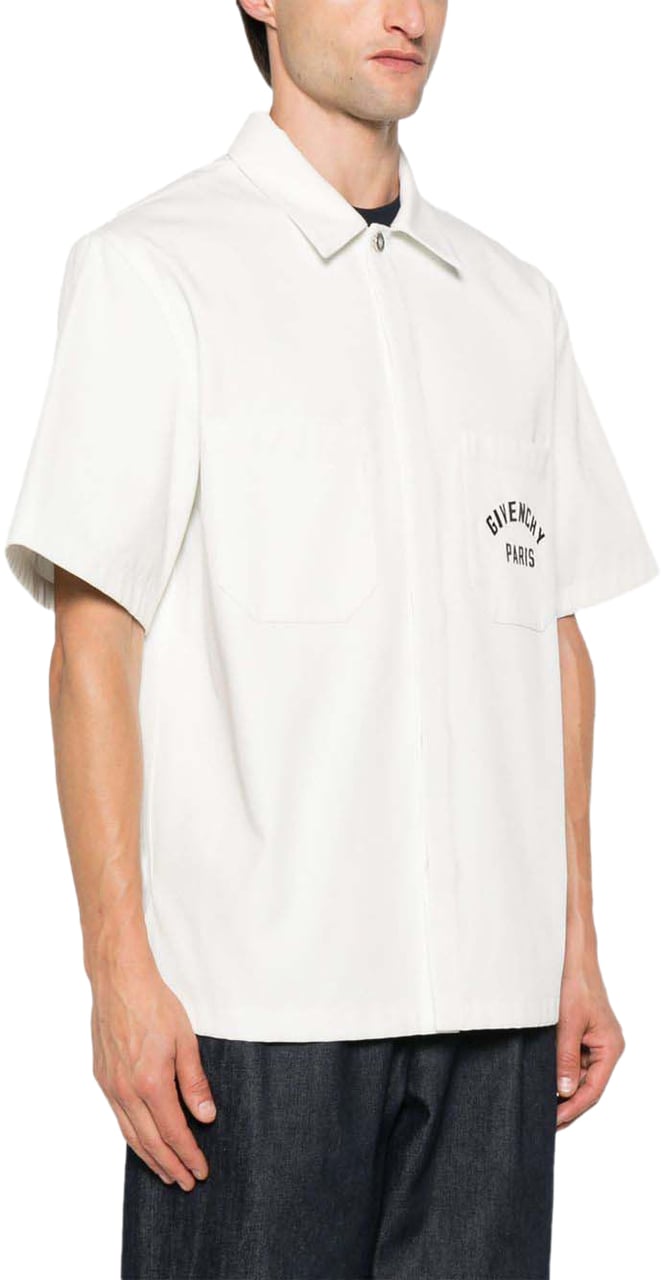 Givenchy Shirts Ivoire Wit
