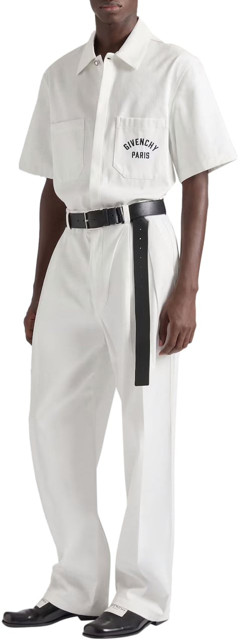 Givenchy Utility Overshirt - Twisted Seam on the Sleeves Wit