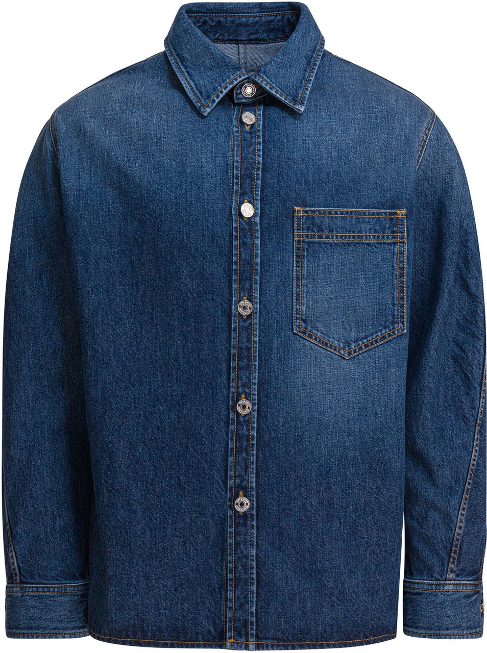 Givenchy Denim overshirt Blauw
