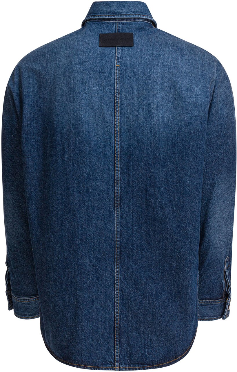 Givenchy Denim overshirt Blauw