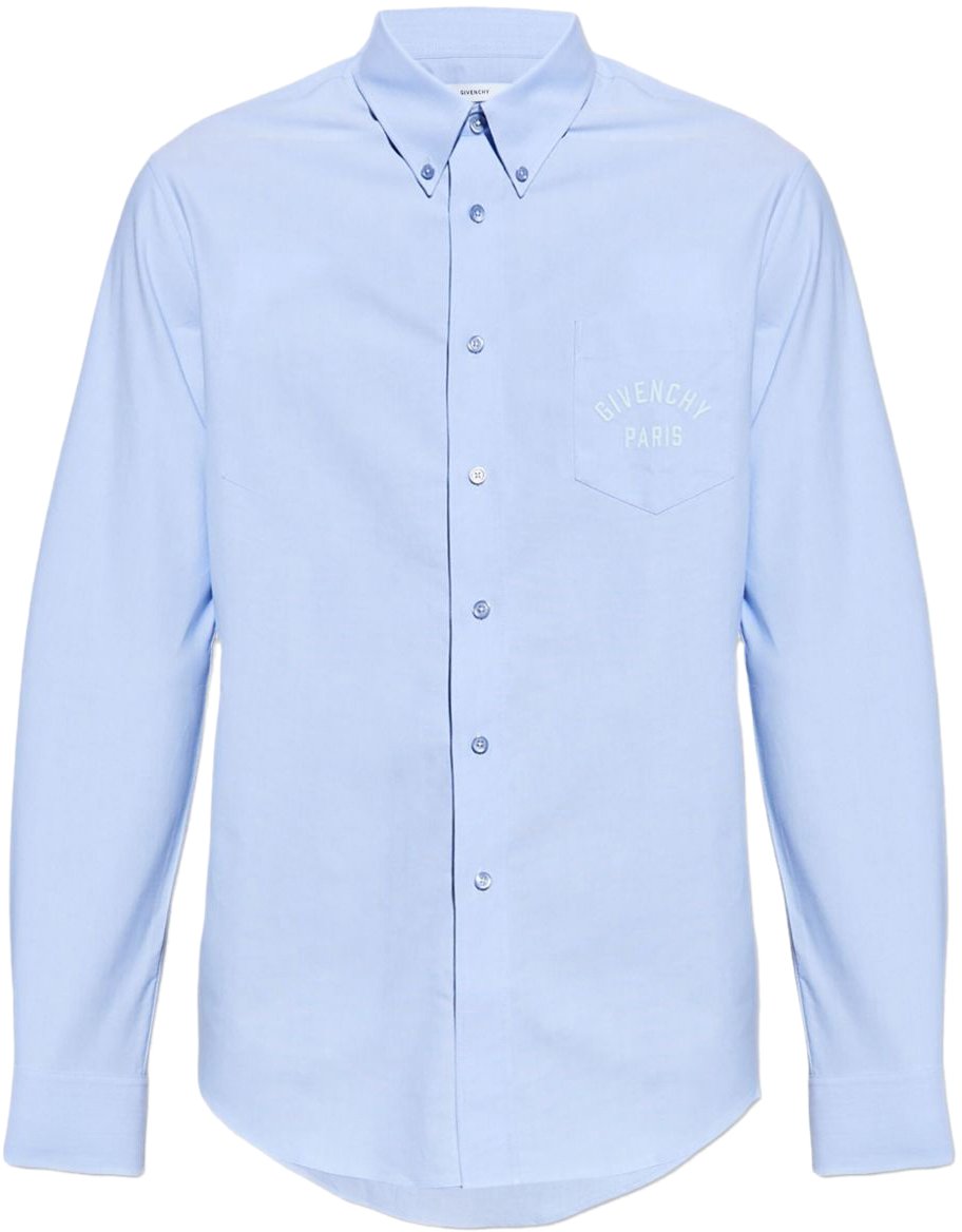 Givenchy Shirts Blue Blauw
