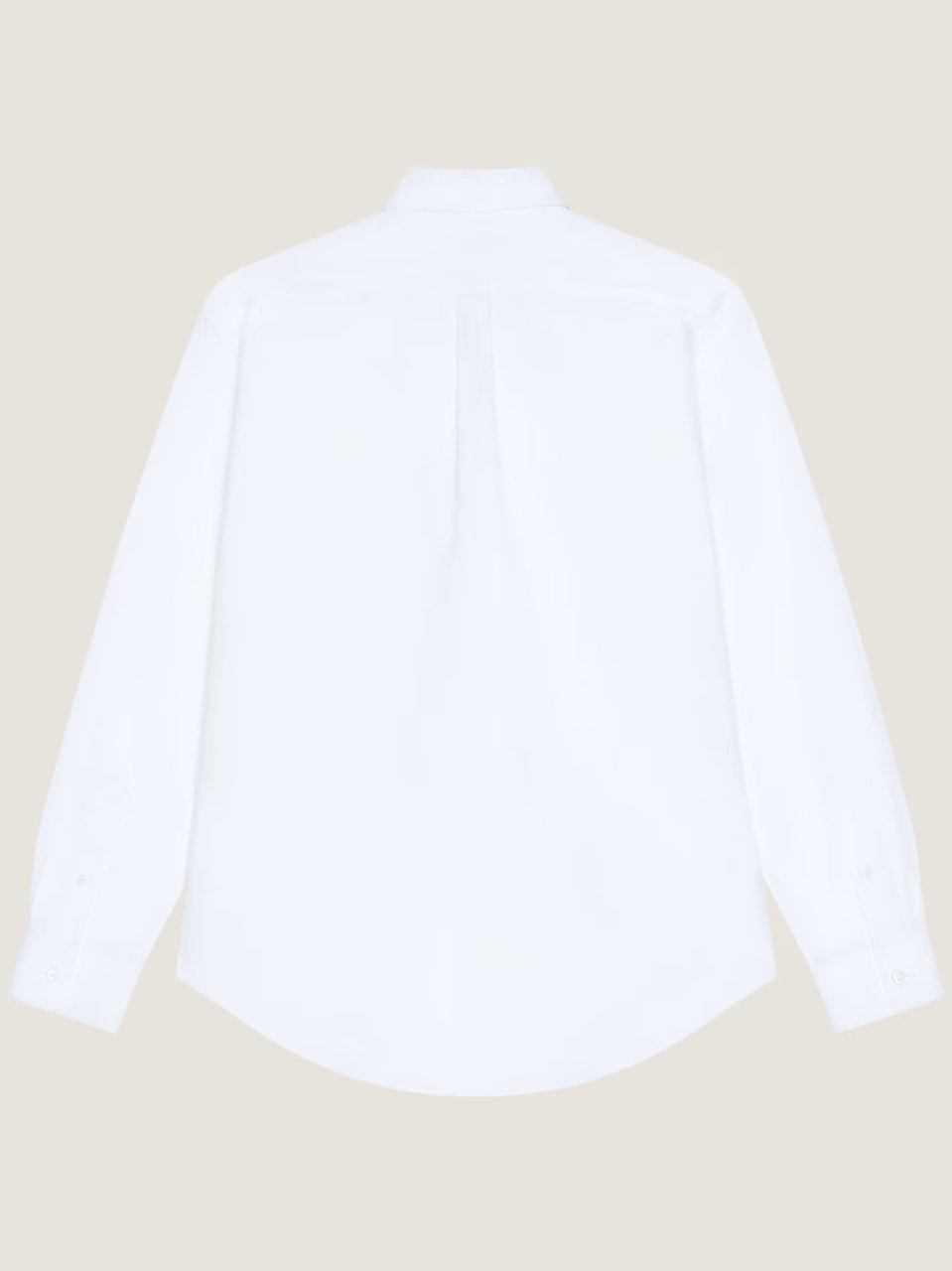 Givenchy Classic Fit Long-Sleeve Jacquard Cotton Shirt Wit