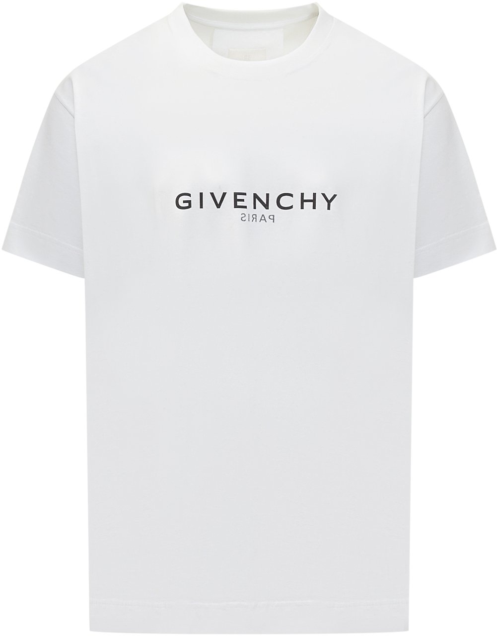Givenchy T-Shirt con Logo Wit