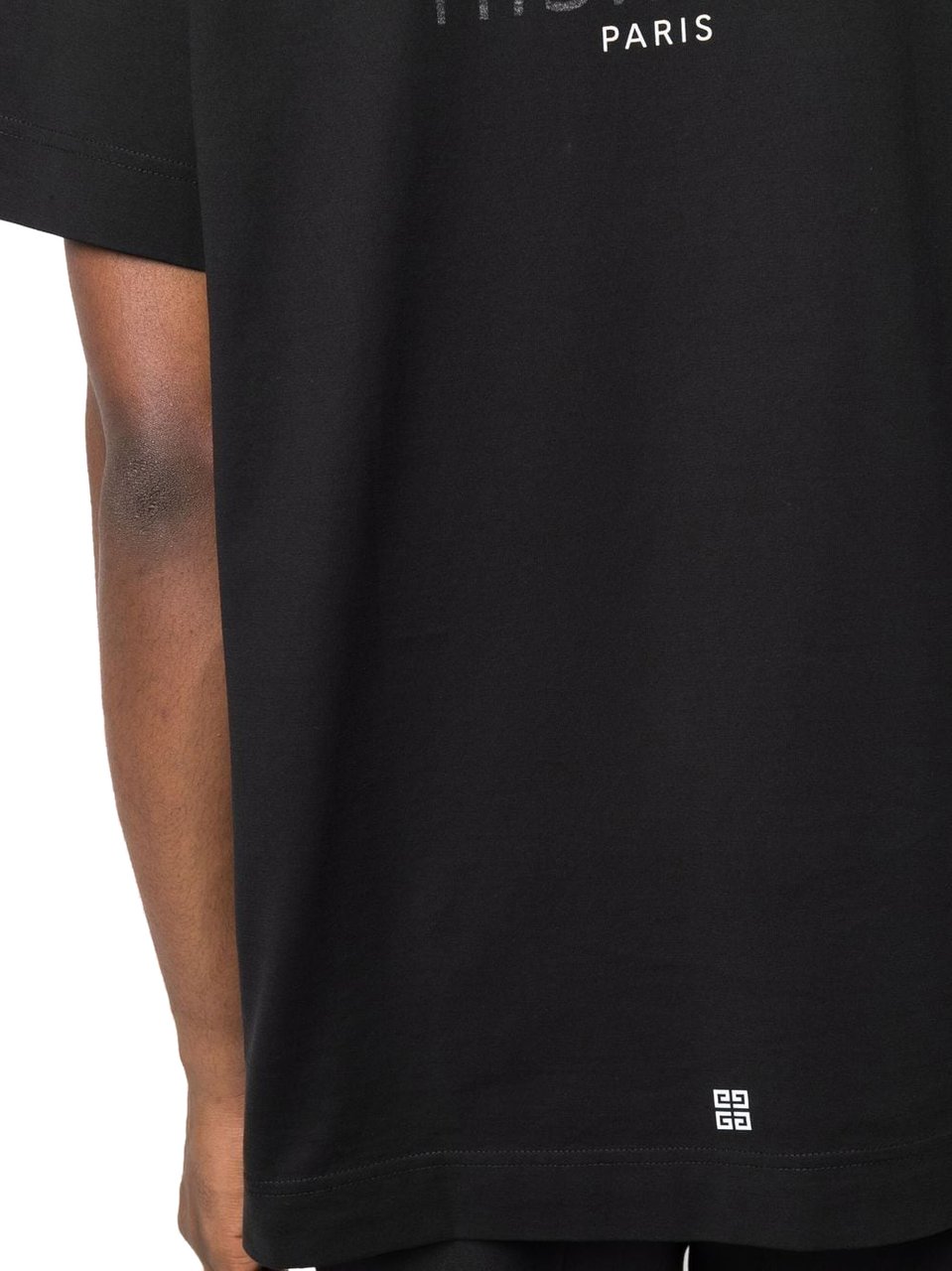 Givenchy Jersey t-shirt with iconic logo Zwart