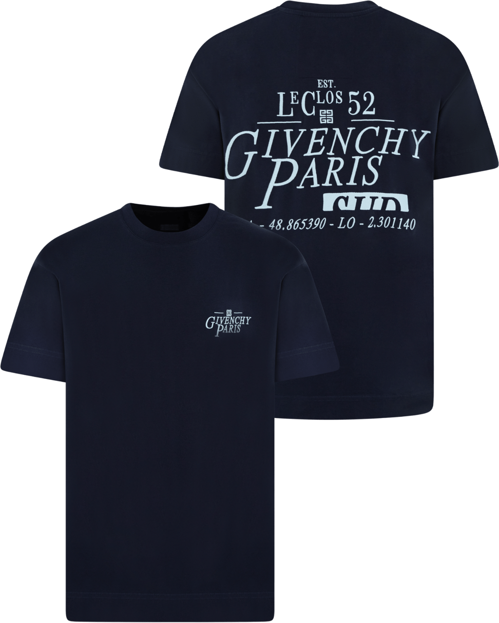 Givenchy Heren Givenchy T-Shirt Blauw Blauw