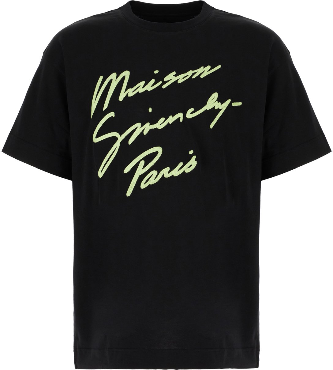 Givenchy Givenchy Black cotton t-shirt Zwart