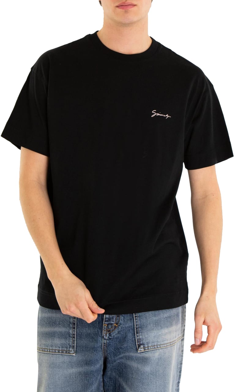 Givenchy Heren Hubert Object T-Shirt Zwart Zwart