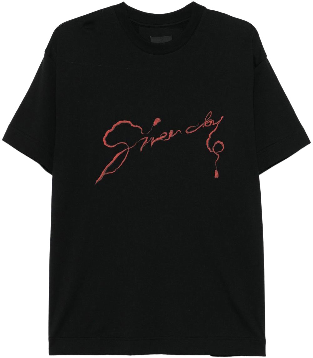 Givenchy Givenchy T-shirts And Polos Black Zwart