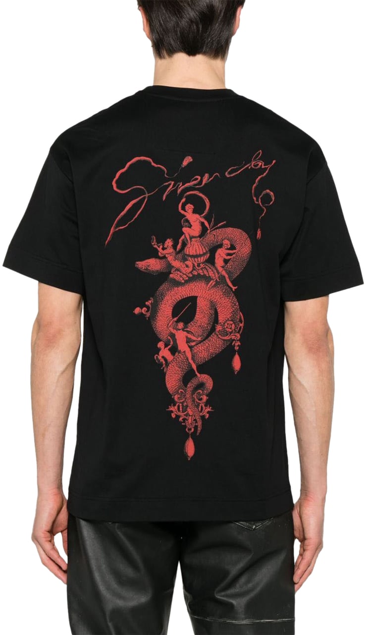 Givenchy Givenchy T-shirts And Polos Black Zwart