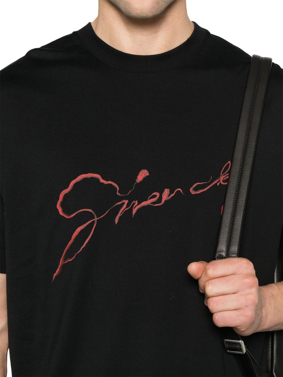 Givenchy Givenchy T-shirts And Polos Black Zwart