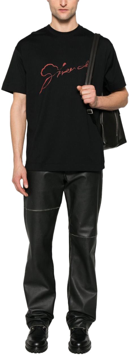 Givenchy Givenchy T-shirts And Polos Black Zwart