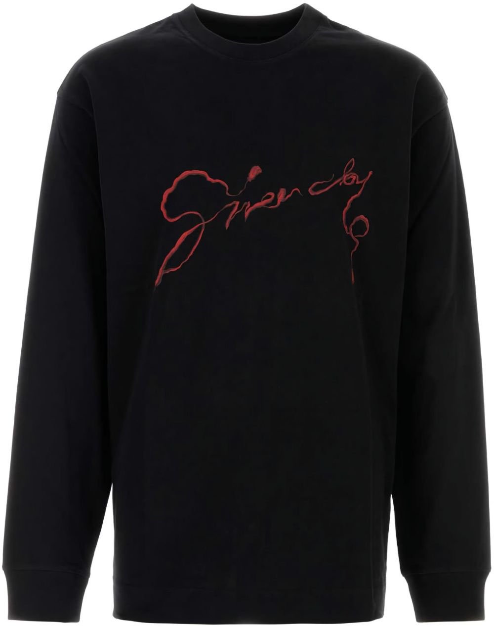Givenchy Givenchy T-shirts And Polos Black Zwart