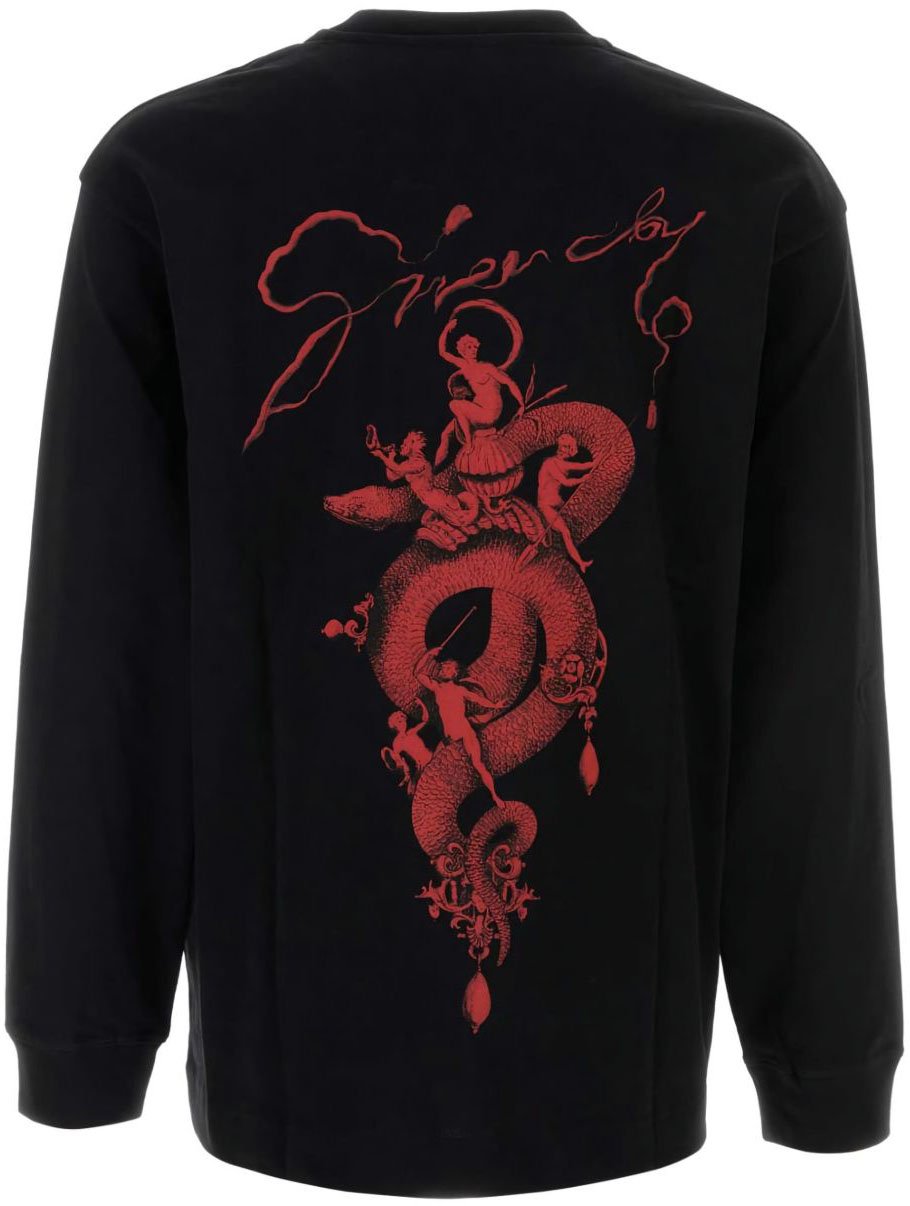 Givenchy Givenchy T-shirts And Polos Black Zwart