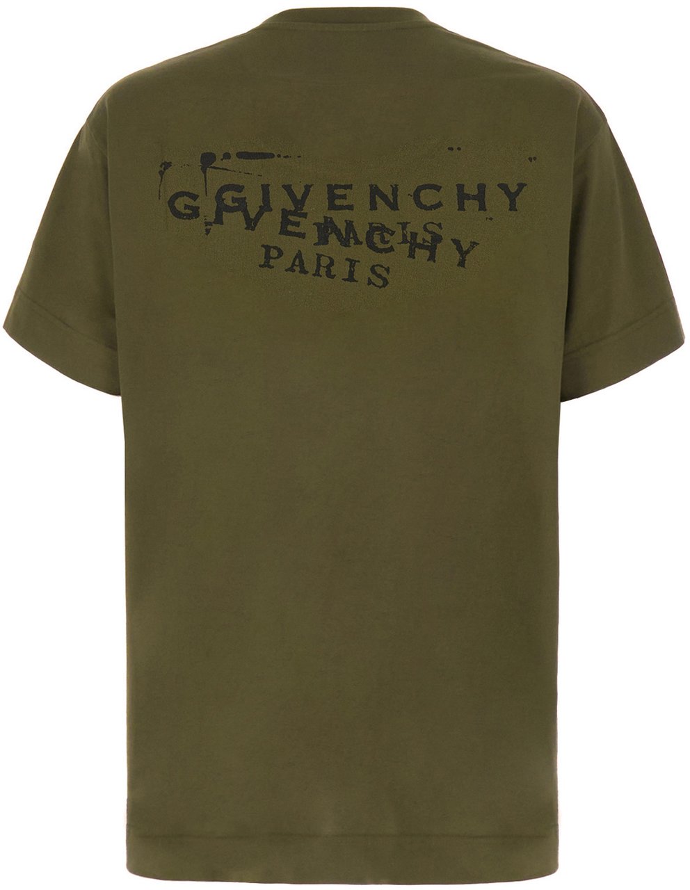 Givenchy Military green cotton t-shirt Groen