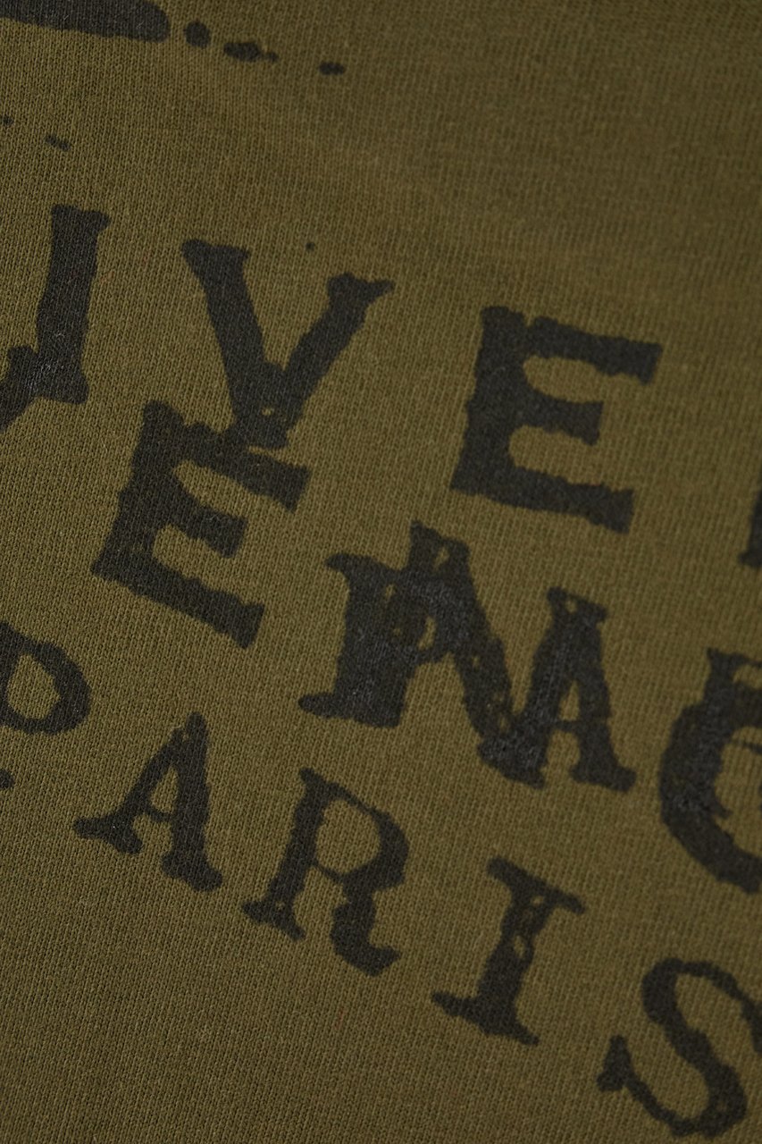 Givenchy Military green cotton t-shirt Groen