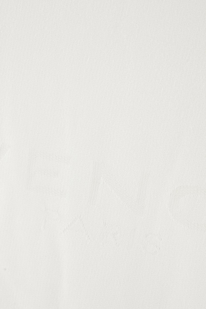 Givenchy White cotton and silk t-shirt Wit