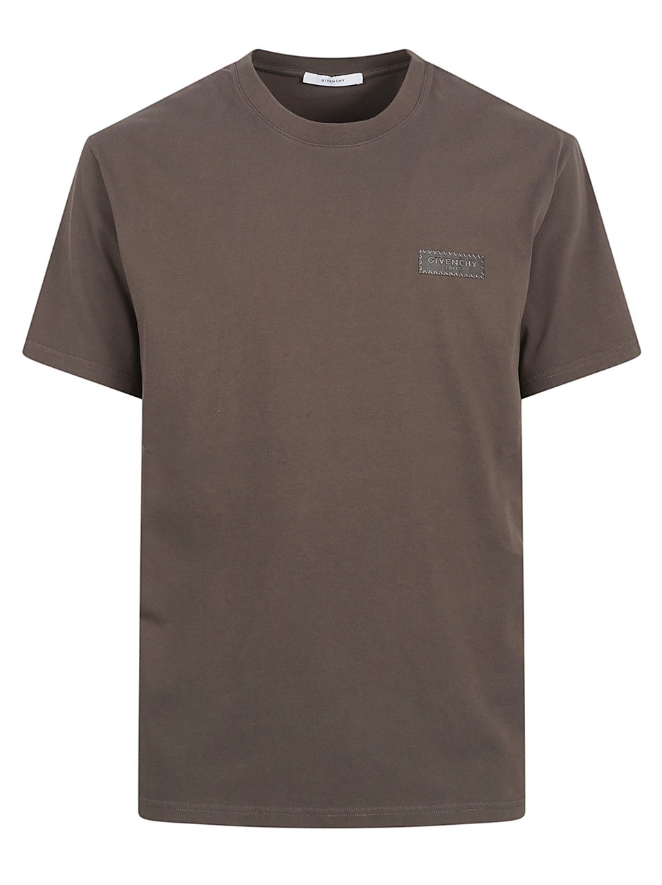 Givenchy Black Boxy Fit Rectangular Patch T-Shirt Grijs