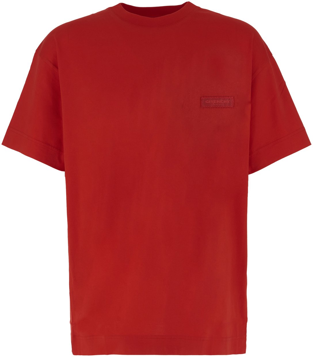 Givenchy Red cotton t-shirt Rood