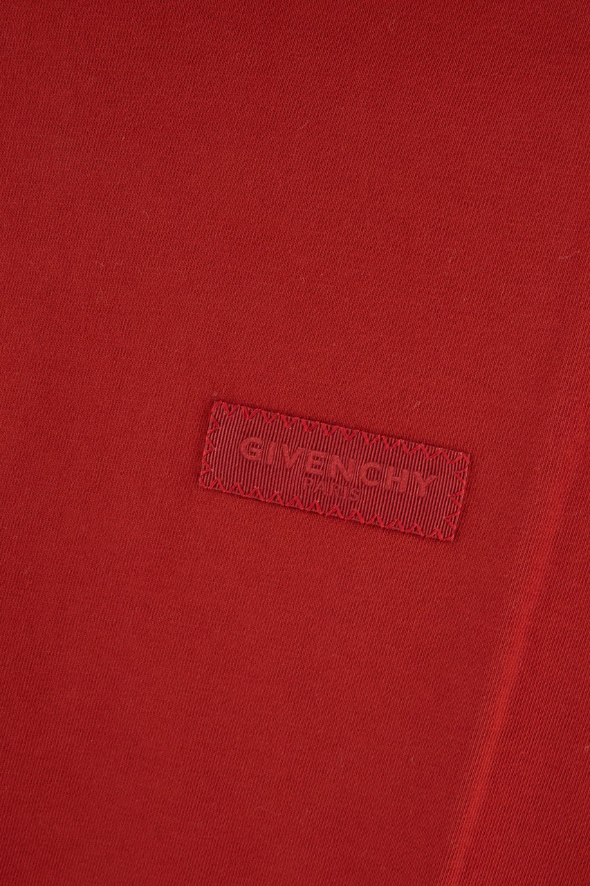 Givenchy Red cotton t-shirt Rood