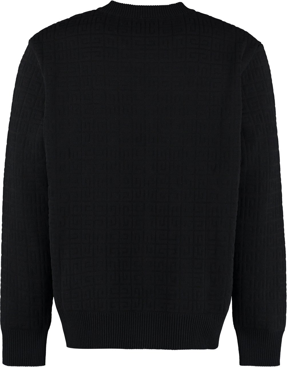 Givenchy Long sleeve crew-neck sweater Zwart