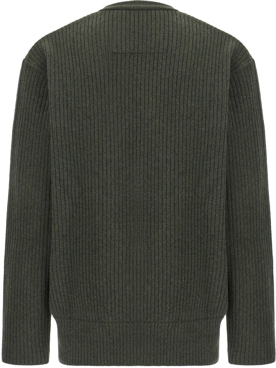 Givenchy Givenchy Military green wool oversize sweatshirt Groen