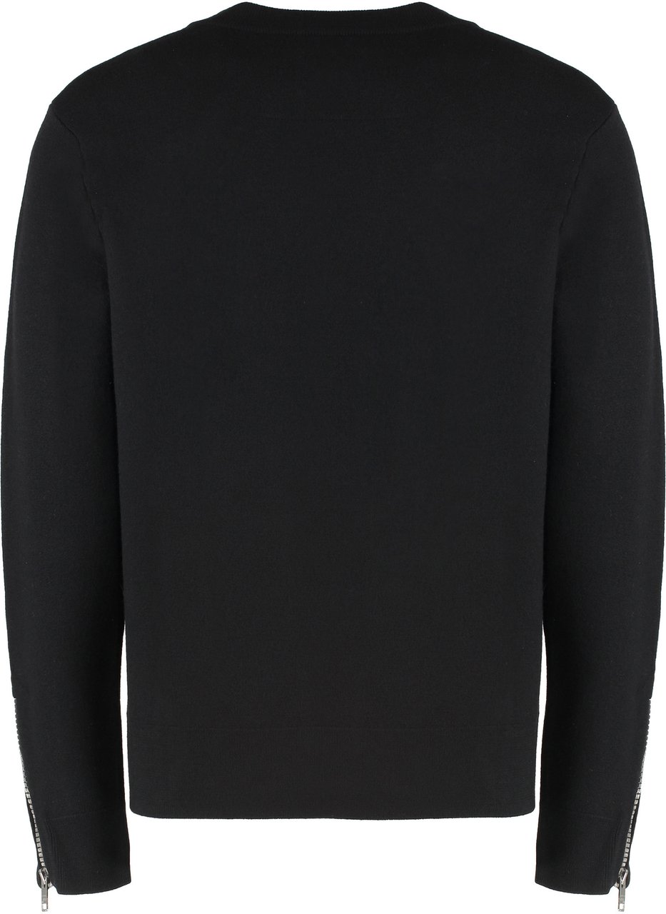 Givenchy Crew-neck wool sweater Zwart