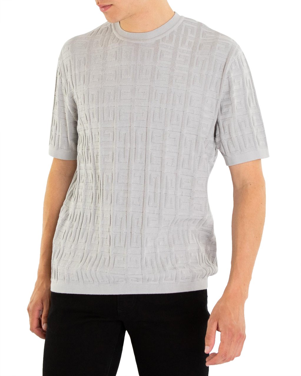 Givenchy Heren Knitwear Sweater Grijs Grijs