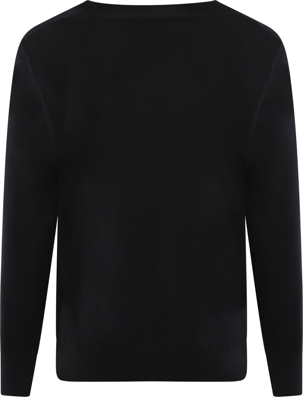 Givenchy Heren Cardigan in cotton and silk Blauw