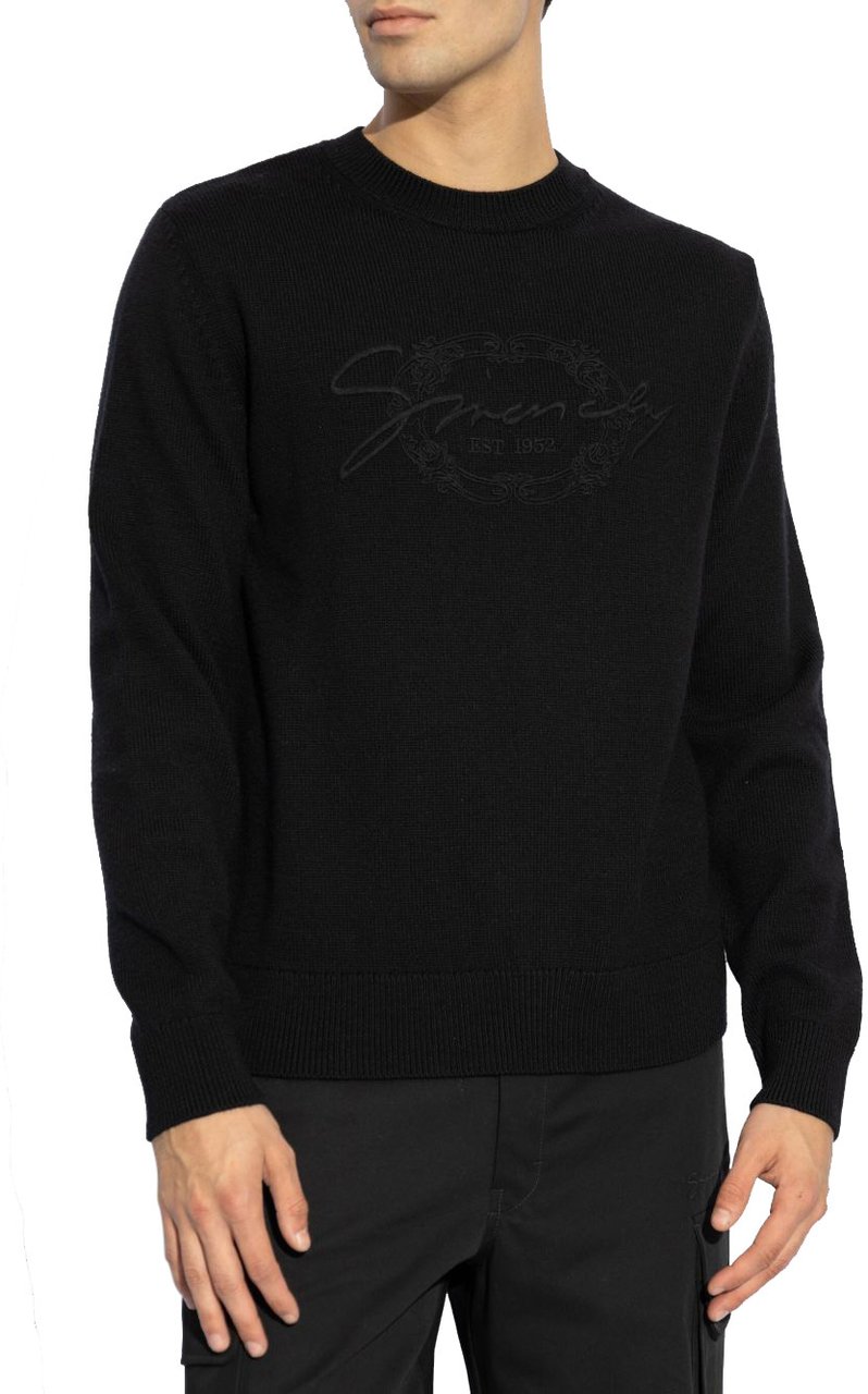 Givenchy Sweaters Black Zwart