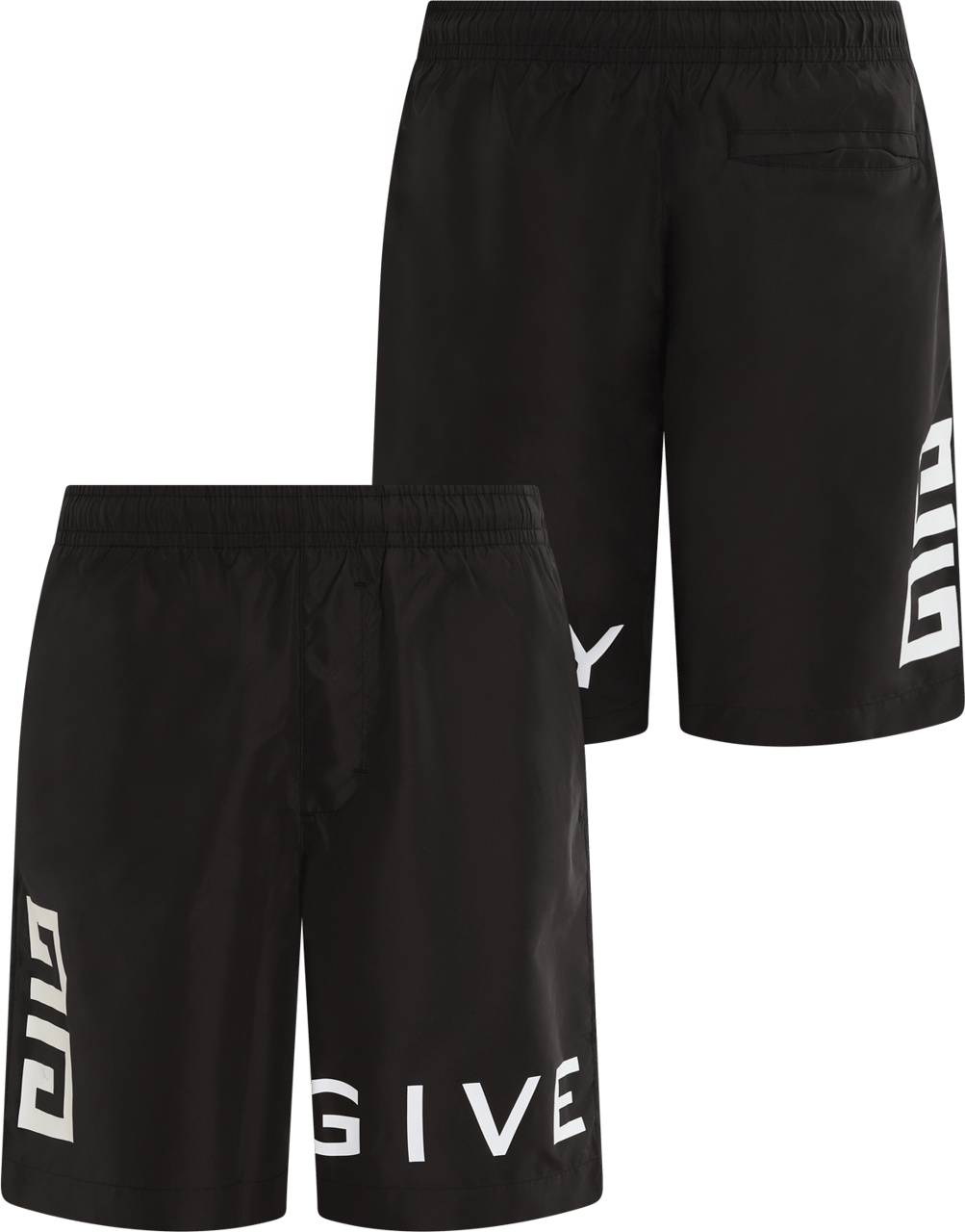 Givenchy Heren 4G Bermuda Shorts Zwart Zwart