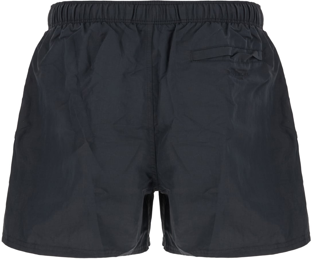 Givenchy Black nylon swimming shorts Zwart