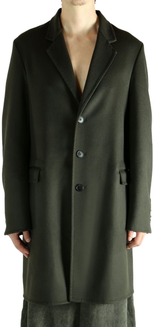 Givenchy Coats Kaki Bruin
