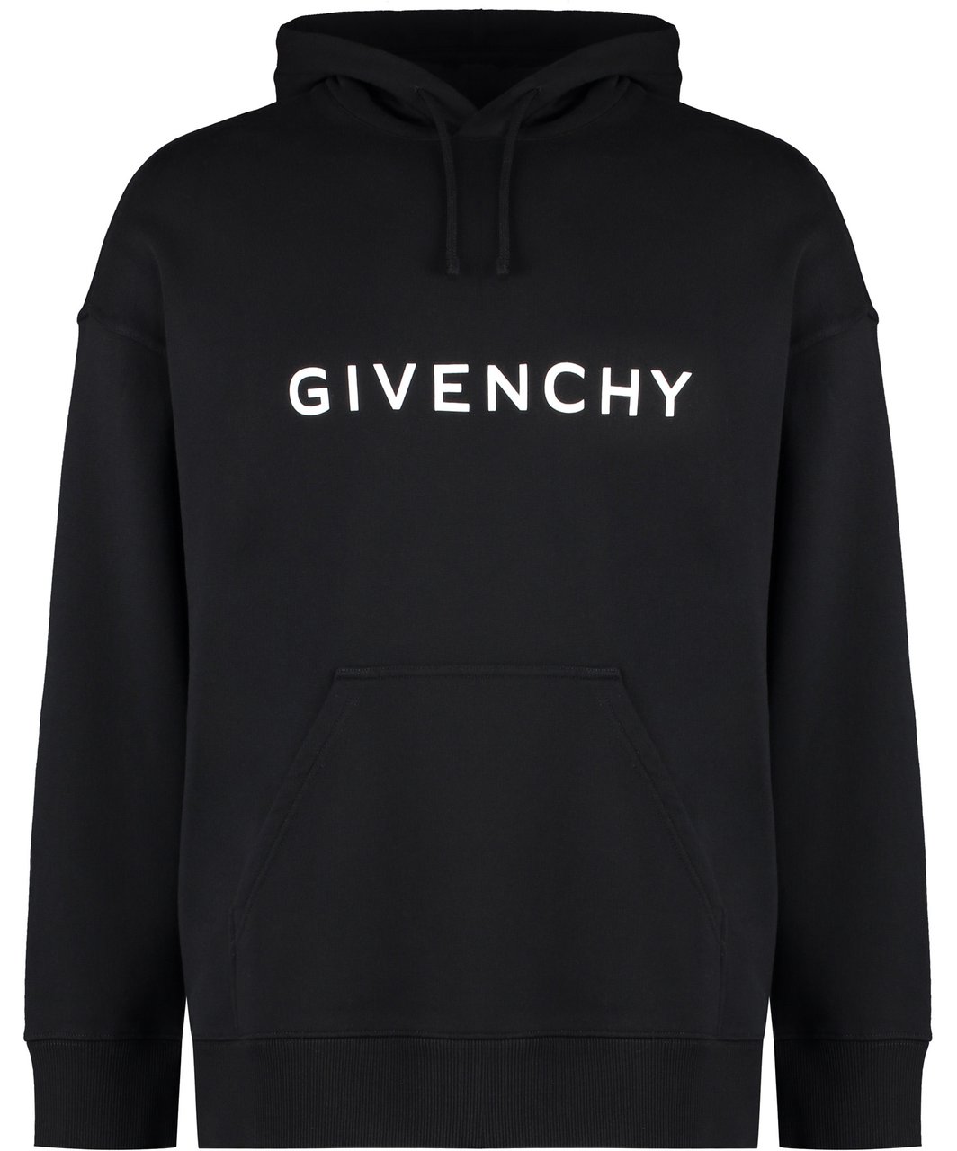 Givenchy Cotton hoodie Zwart