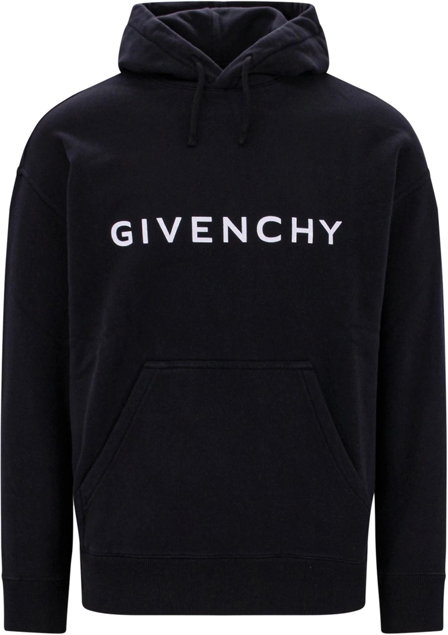 Givenchy Slim Fit Hoodie Zwart