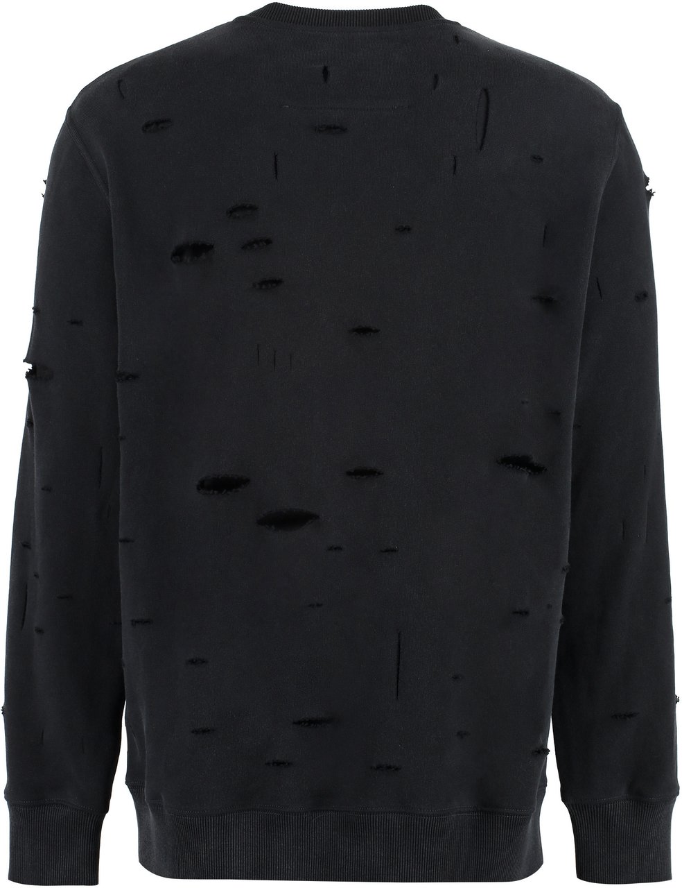 Givenchy Cotton crew-neck sweatshirt Zwart