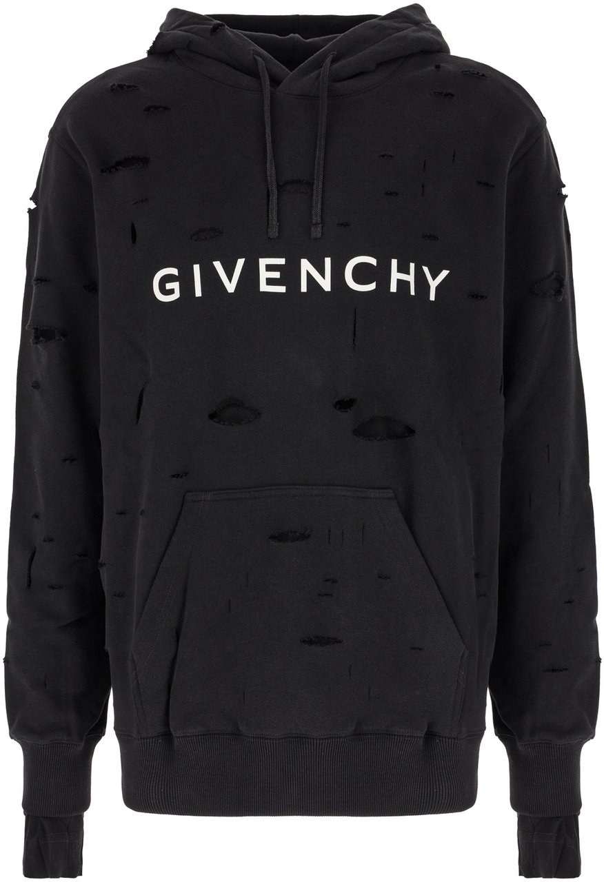 Givenchy Givenchy Black cotton sweatshirt Zwart