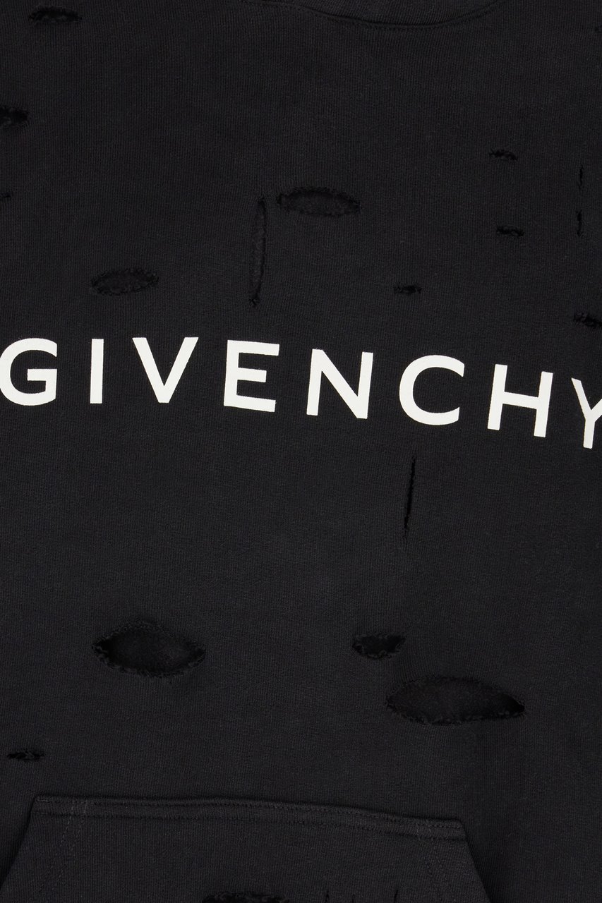 Givenchy Givenchy Black cotton sweatshirt Zwart