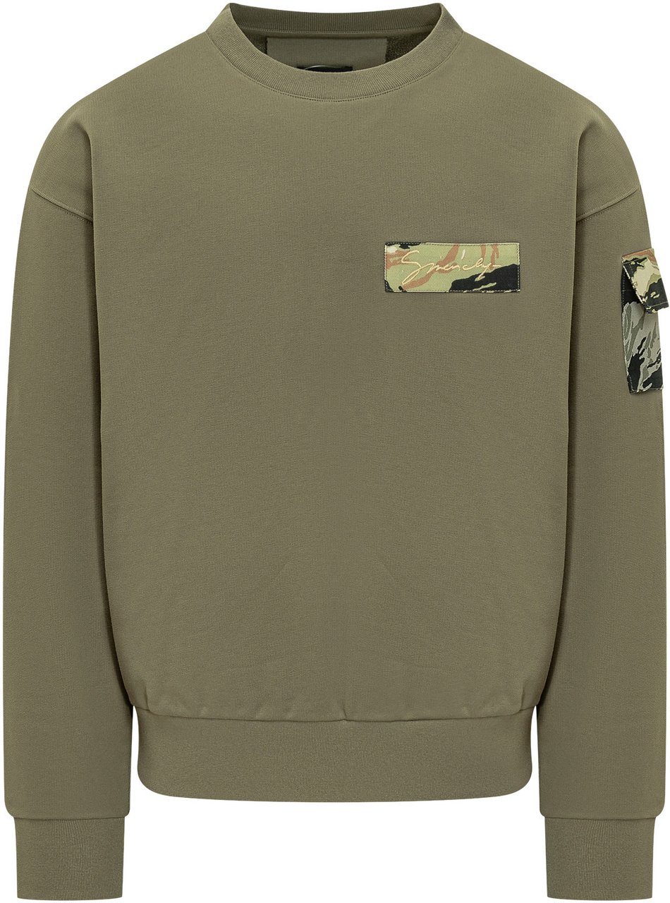 Givenchy Felpa con Logo Groen