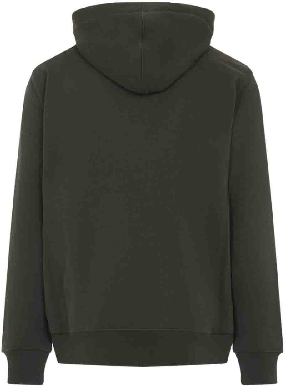Givenchy Zip-Up Hoodie with Hooded Neckline Zwart