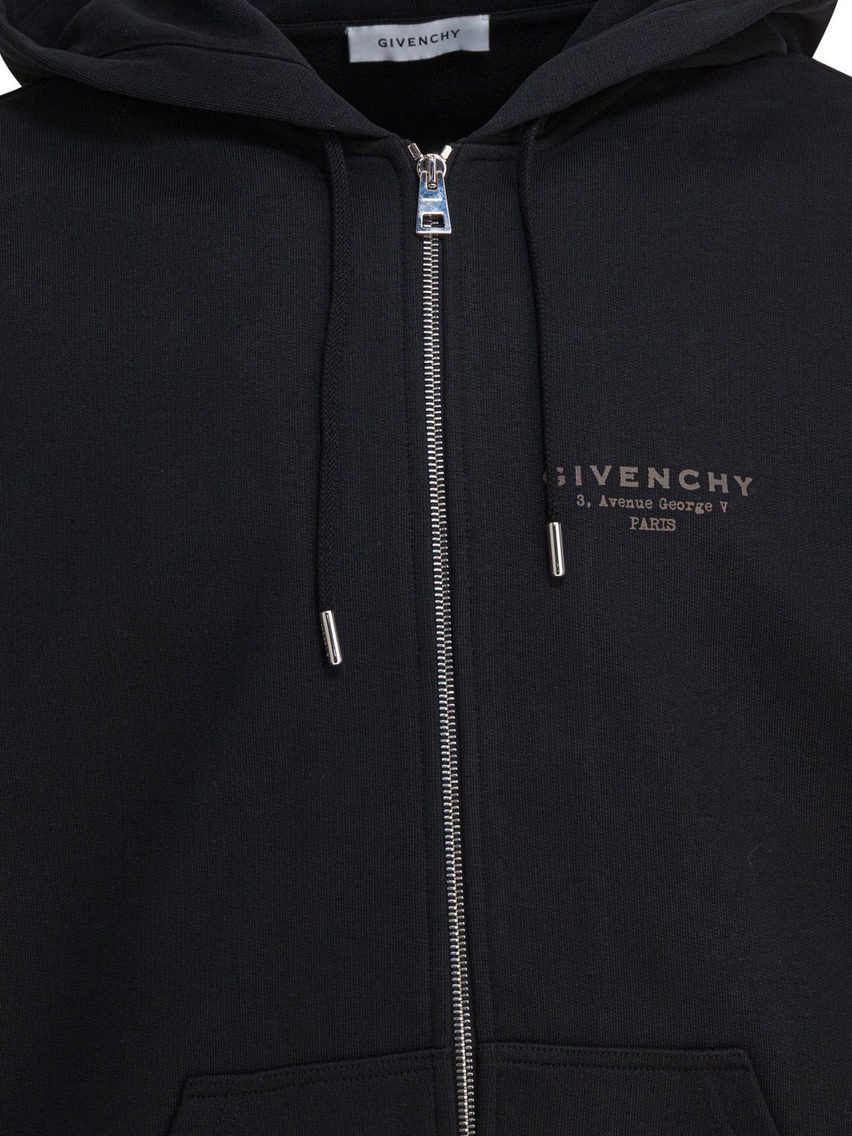 Givenchy Logo Hoodie Zwart